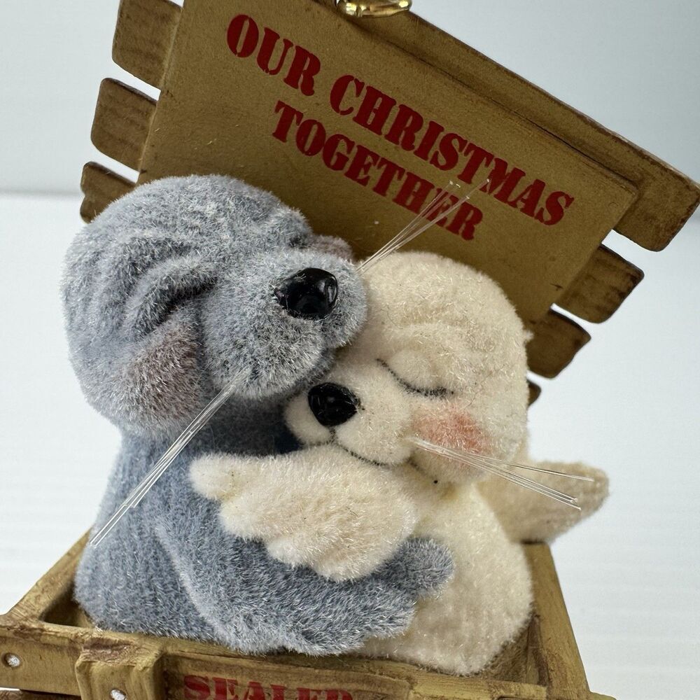Hallmark Keepsake Ornament Our Christmas Together Seals Hugging Sealed With Love